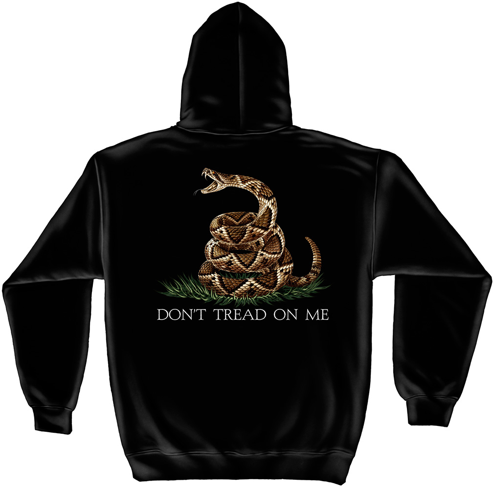 Hoodie-Don't Tread On Me, Adult